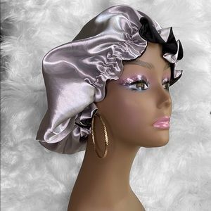 High quality satin hair bonnet